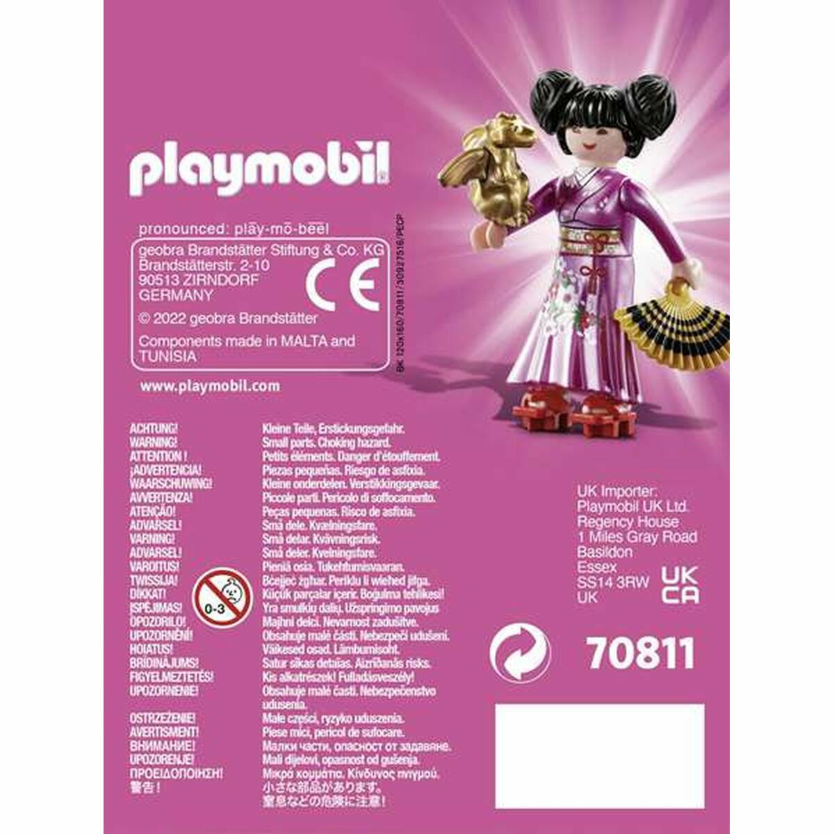 Figura îmbinată Playmobil Playmo-Friends 70811 Japoneză Prințesă (7 pcs) - Jucarii si jocuri, Păpuși și figurine