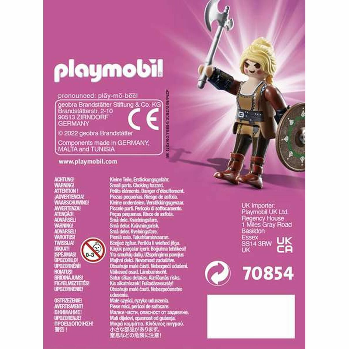 Figura îmbinată Playmobil Playmo-Friends 70854 Femeie Viking (5 pcs) - Jucarii si jocuri, Păpuși și figurine