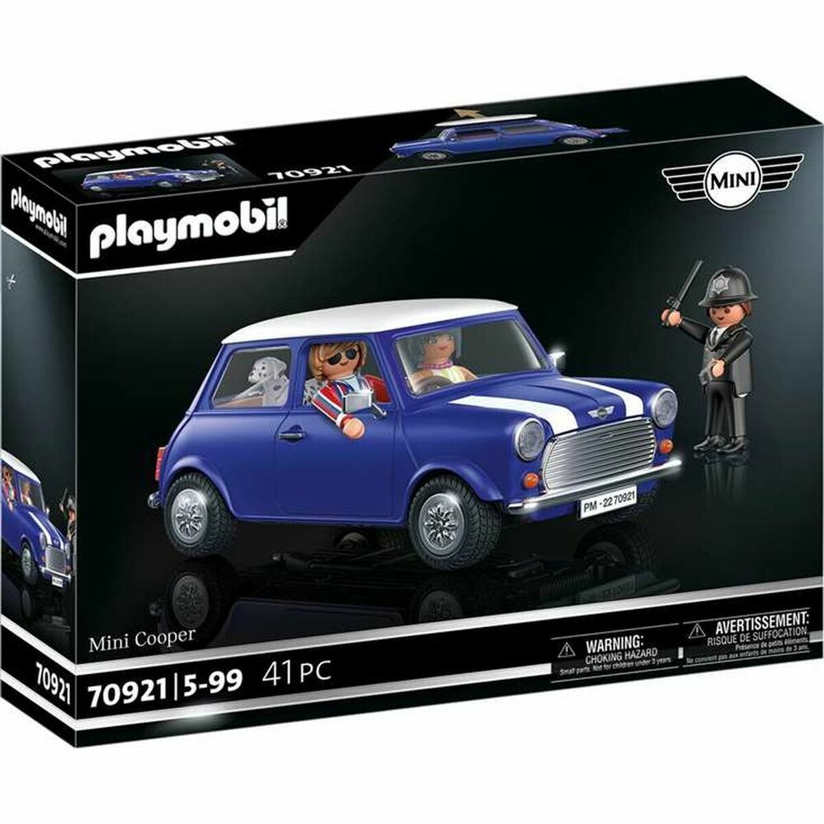 Playset Playmobil Mini Cooper 70921 (41 pcs) - Jucarii si jocuri, Păpuși și figurine