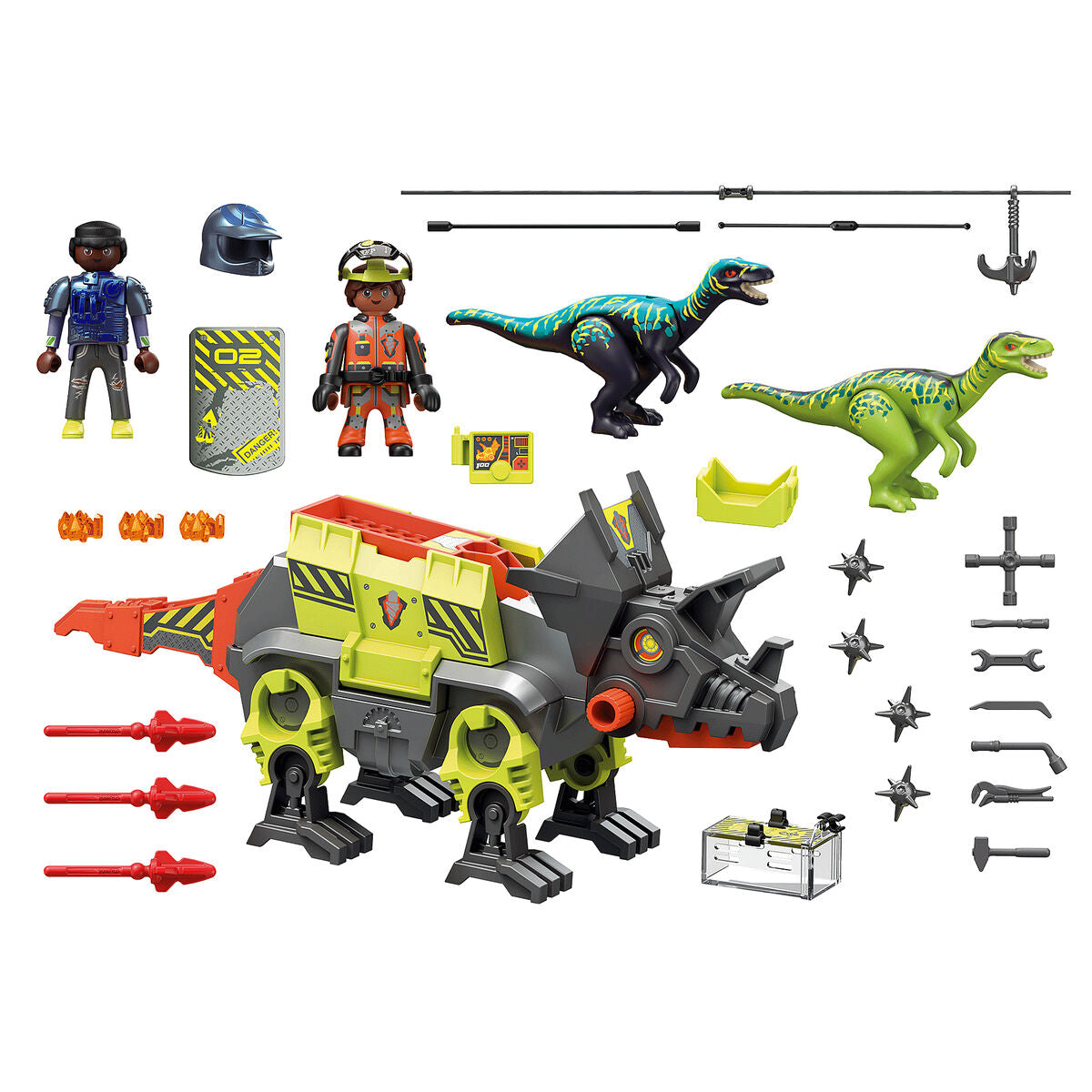 Playset Playmobil Dino Rise Robo-Dino Combat Machine 70928 - Jucarii si jocuri, Păpuși și figurine