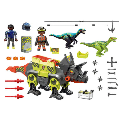 Playset Playmobil Dino Rise Robo-Dino Combat Machine 70928 - Jucarii si jocuri, Păpuși și figurine