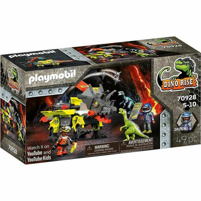 Playset Playmobil Dino Rise Robo-Dino Combat Machine 70928 - Jucarii si jocuri, Păpuși și figurine