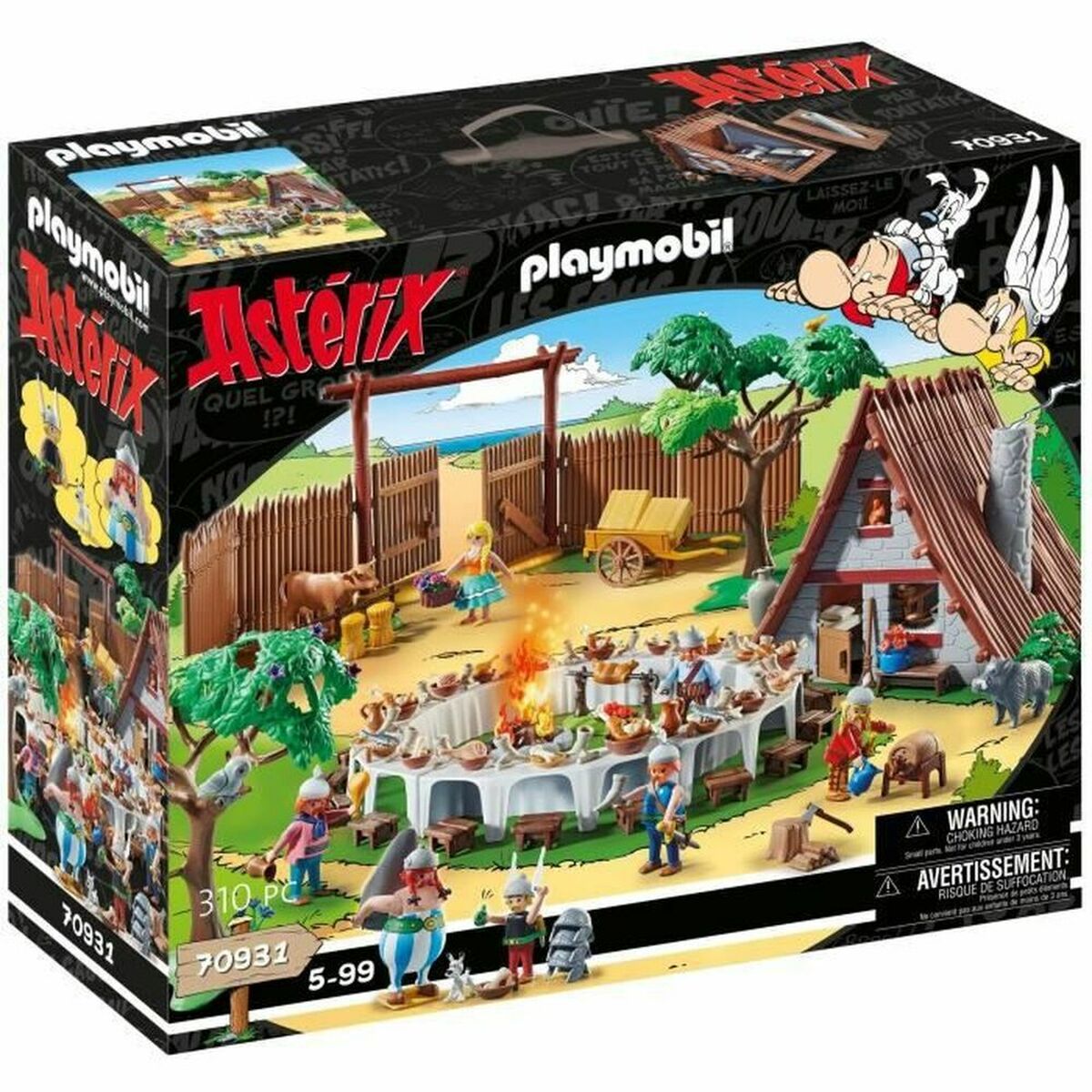 Playset Playmobil 70931 Astérix Oraș - Jucarii si jocuri, Păpuși și figurine