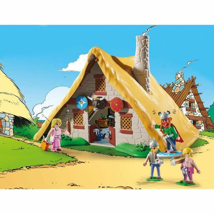 Playset Playmobil Astérix: The hut of Abraracourcix 70932 110 Piese - Jucarii si jocuri, Păpuși și figurine