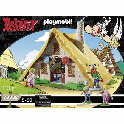 Playset Playmobil Astérix: The hut of Abraracourcix 70932 110 Piese - Jucarii si jocuri, Păpuși și figurine