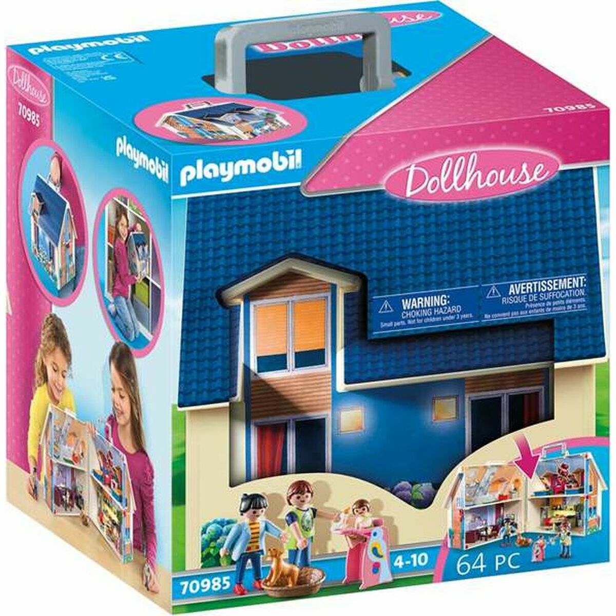 Playset Playmobil 70985 - Jucarii si jocuri, Păpuși și figurine