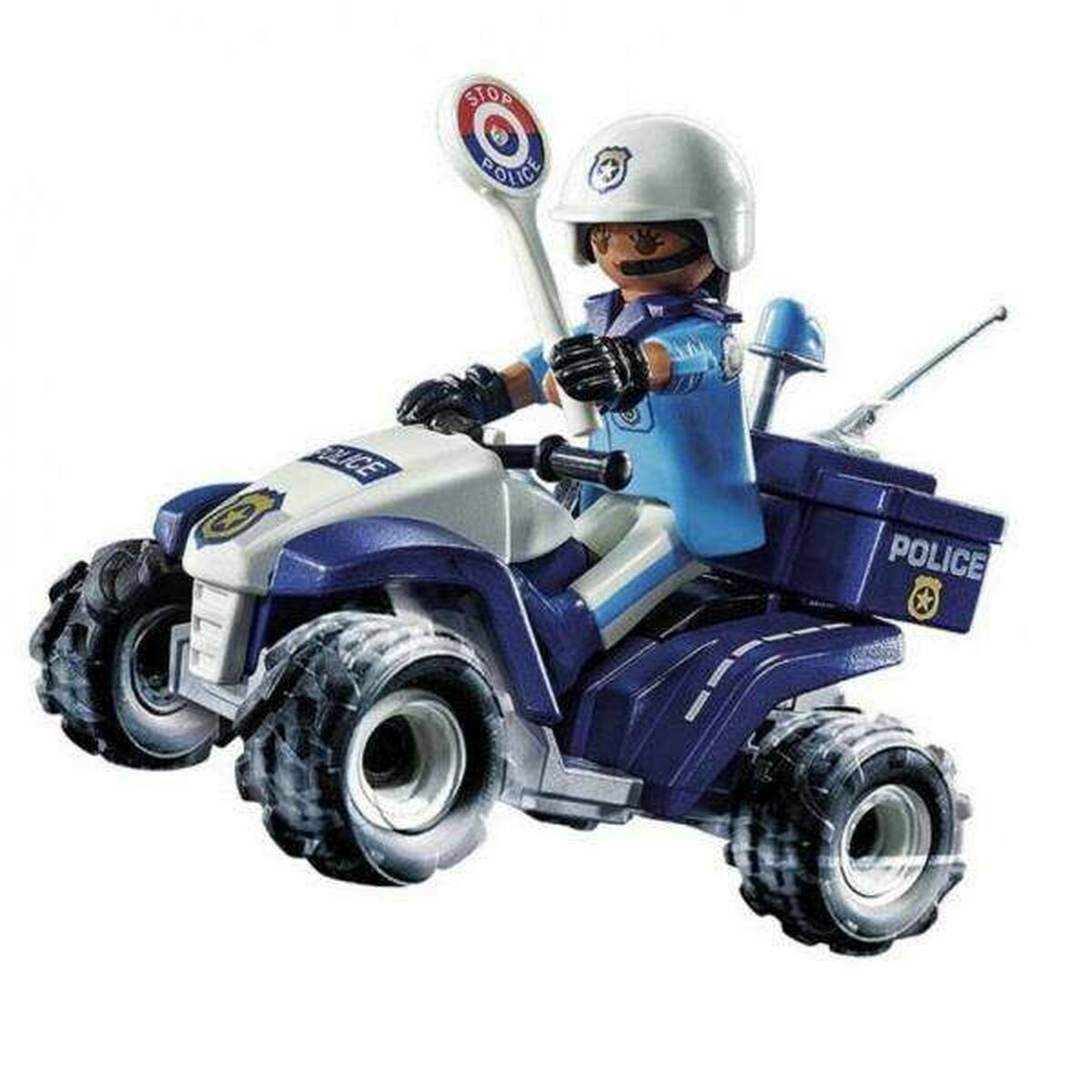 Set de Jucării cu Vehicule Playmobil Speed Quad City Action 71092 Polițist (21 pcs) - Jucarii si jocuri, Păpuși și figurine