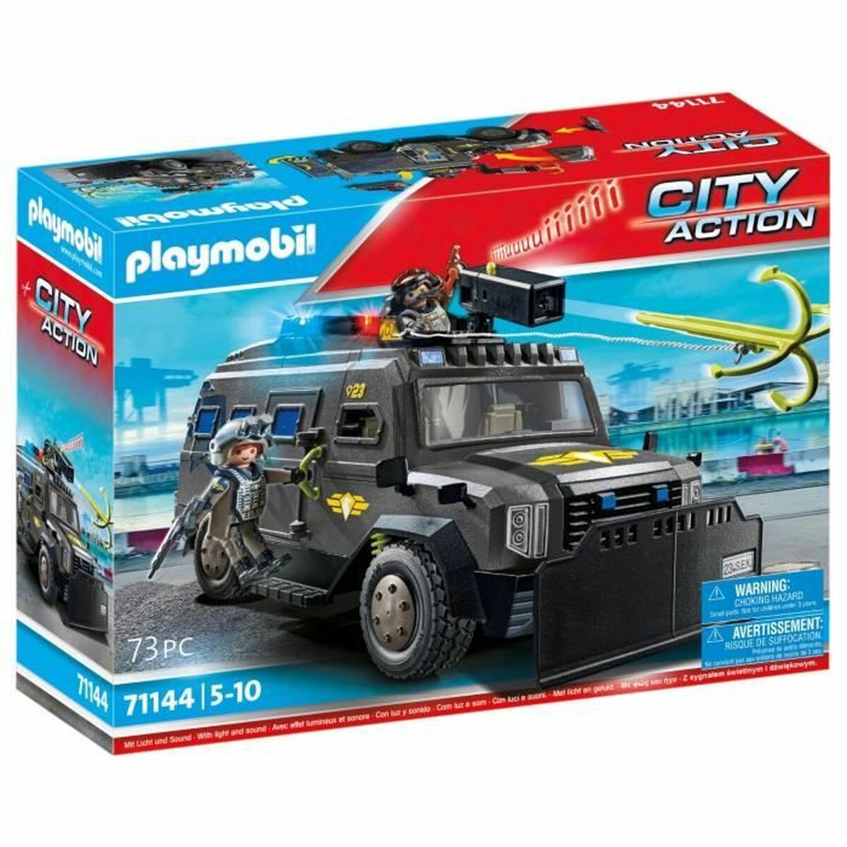 Set de jucării Playmobil Police car City Action Plastic - Jucarii si jocuri, Jocuri și accesorii