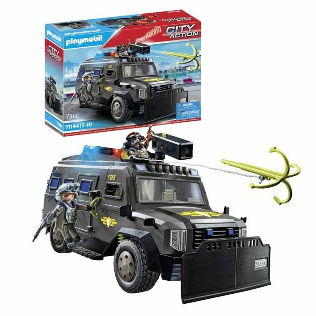 Set de jucării Playmobil Police car City Action Plastic - Jucarii si jocuri, Jocuri și accesorii