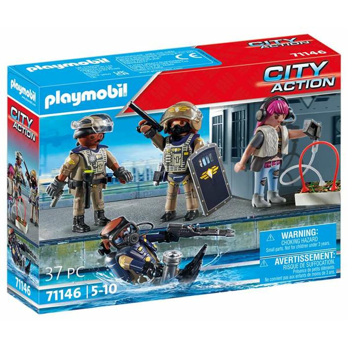Playset Playmobil City Action 37 Piese - Jucarii si jocuri, Păpuși și figurine