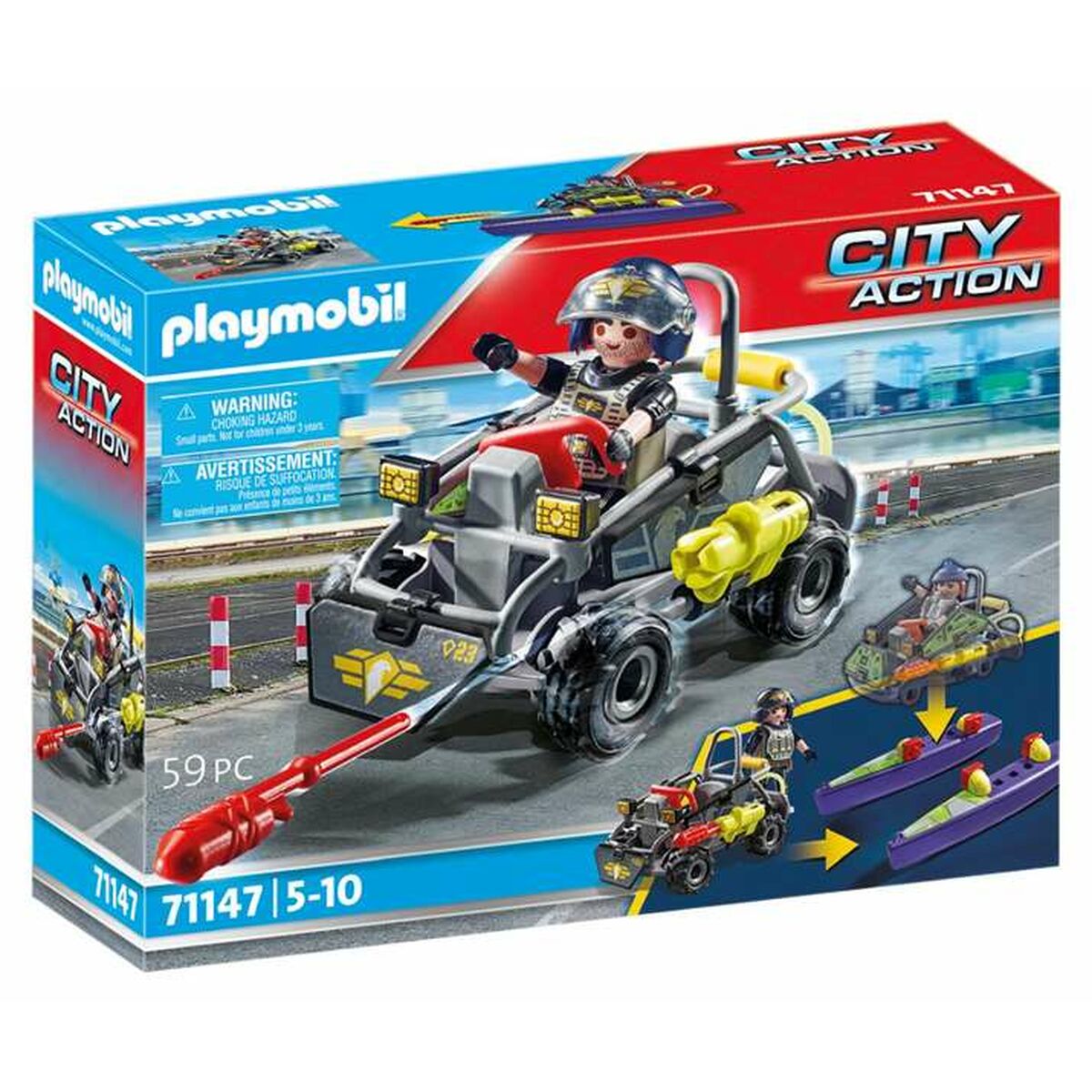 Playset Playmobil City Action 59 Piese - Jucarii si jocuri, Păpuși și figurine
