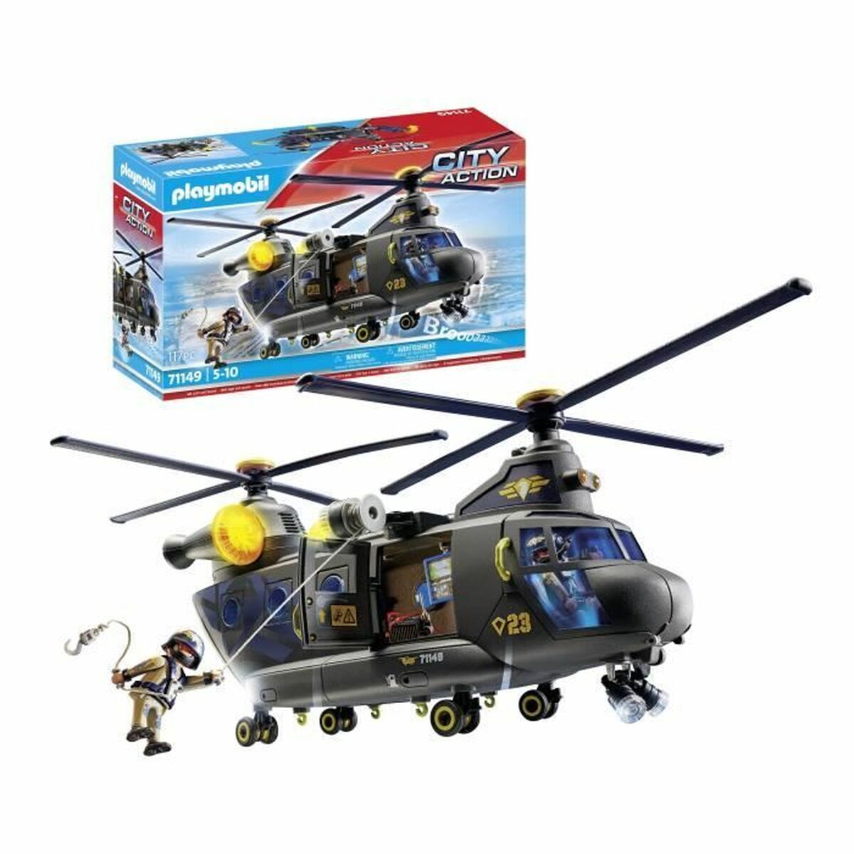 Set de jucării Playmobil Police Plane City Action Plastic - Jucarii si jocuri, Jocuri și accesorii