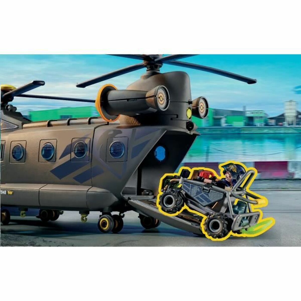 Set de jucării Playmobil Police Plane City Action Plastic - Jucarii si jocuri, Jocuri și accesorii