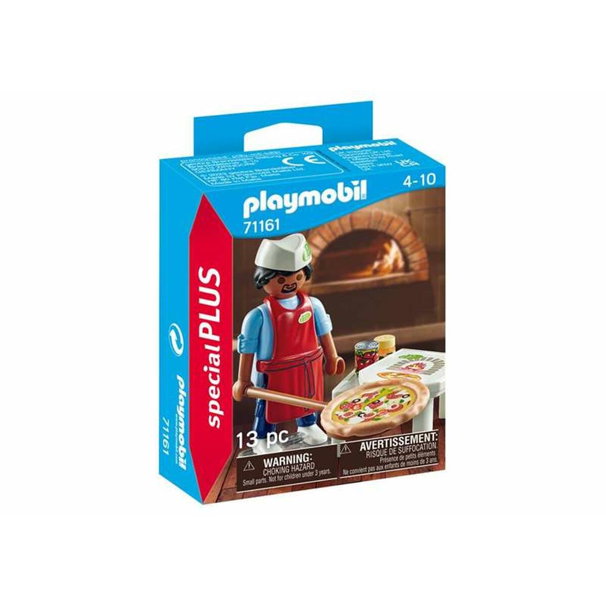 Playset Playmobil 71161 Special PLUS Pizza Maker 13 Piese - Jucarii si jocuri, Păpuși și figurine