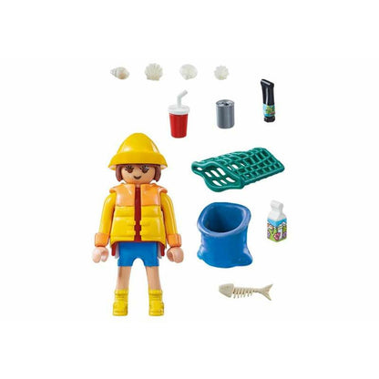 Playset Playmobil 71163 Special PLUS Ecologist 17 Piese - Jucarii si jocuri, Păpuși și figurine