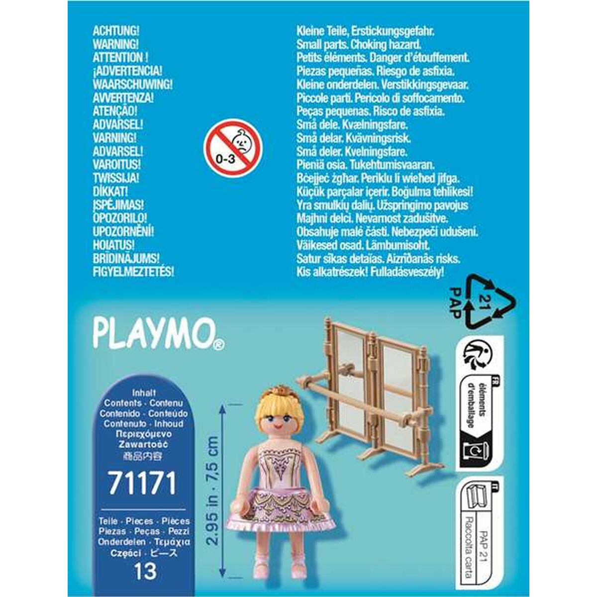 Figura îmbinată Playmobil 71171 13 Piese - Jucarii si jocuri, Păpuși și figurine