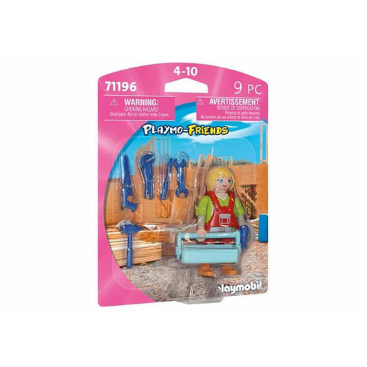 Playset Playmobil 71196 Playmo-Friends Technician 9 Piese - Jucarii si jocuri, Păpuși și figurine