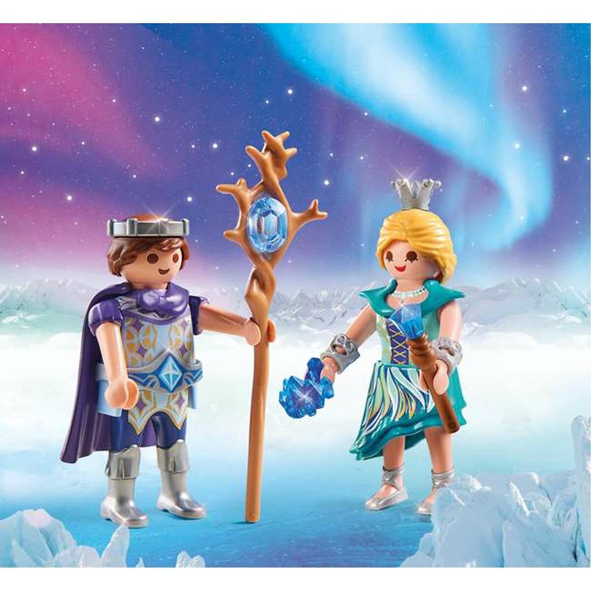Figurine Articulate Playmobil 71208 Prinț Prințesă 15 Piese Duo - Jucarii si jocuri, Păpuși și figurine