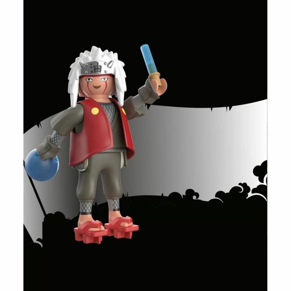 Playset Playmobil Naruto Shippuden - Jiraiya 71219 8 Piese - Jucarii si jocuri, Păpuși și figurine