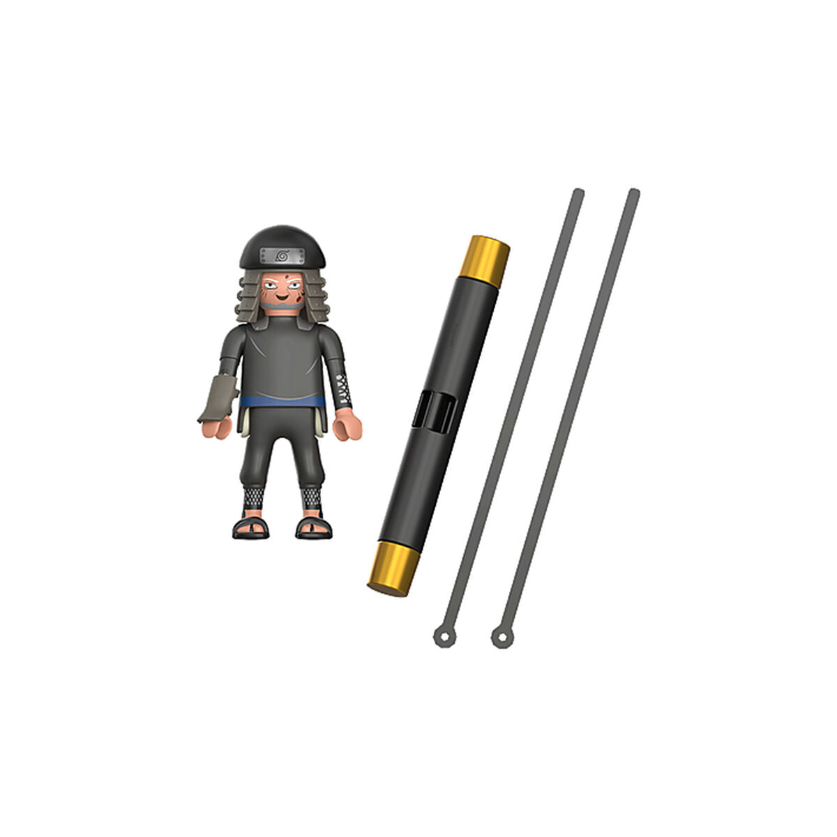 Playset Playmobil 71227 Naruto Shippuden - Hiruzen - Jucarii si jocuri, Păpuși și figurine