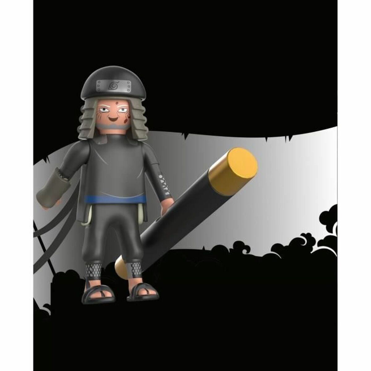 Playset Playmobil 71227 Naruto Shippuden - Hiruzen - Jucarii si jocuri, Păpuși și figurine