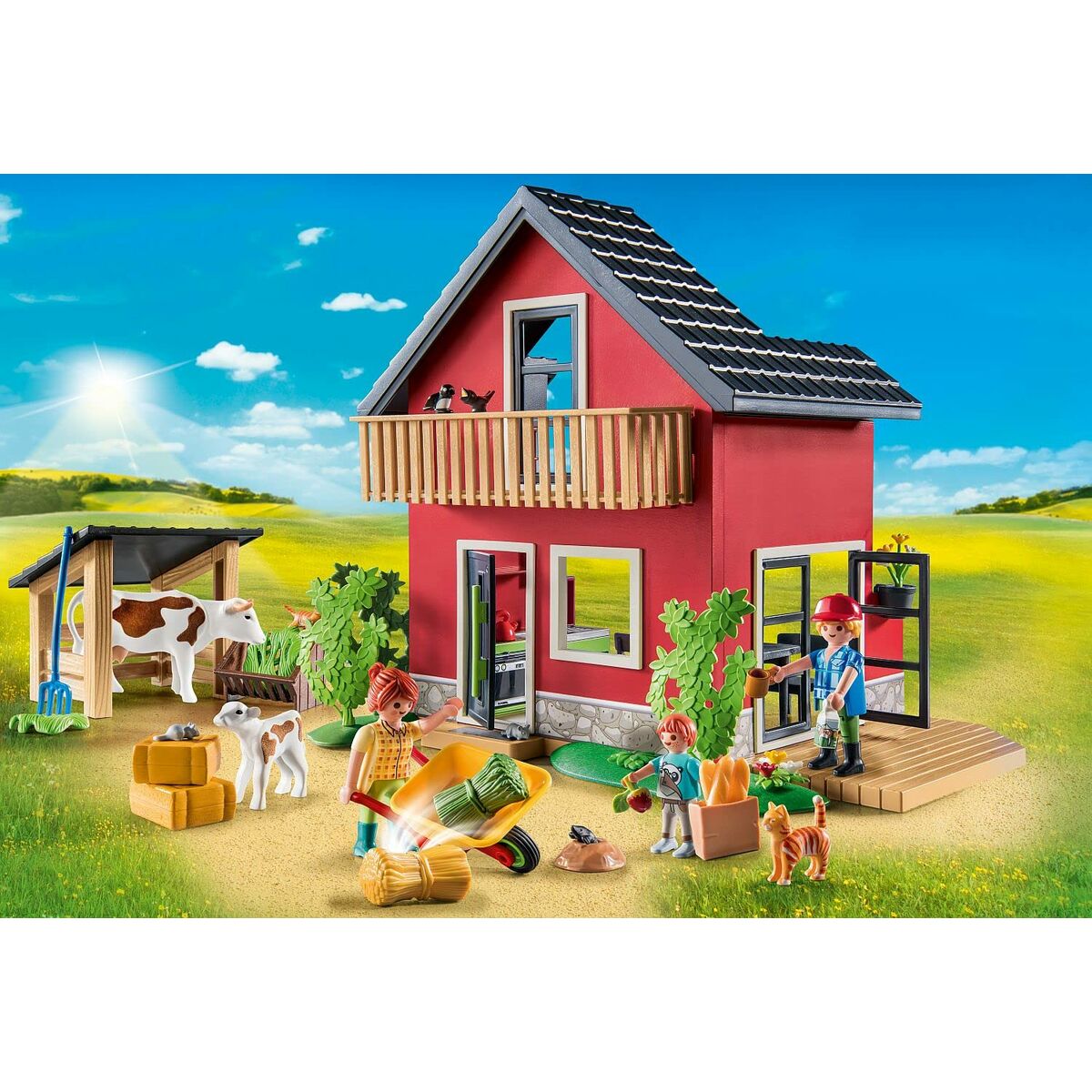 Playset Playmobil 71248 Country 137 Piese - Jucarii si jocuri, Păpuși și figurine