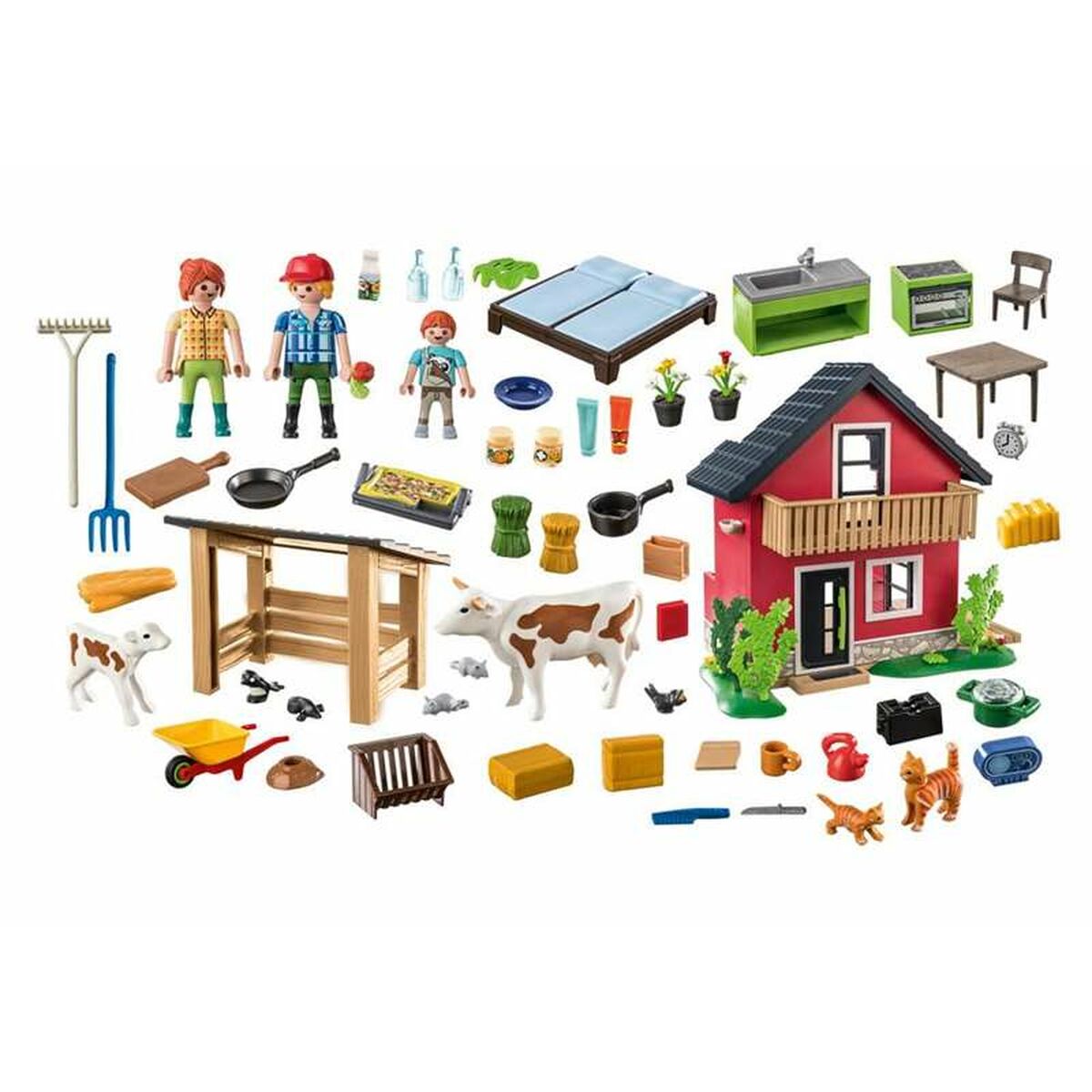 Playset Playmobil 71248 Country 137 Piese - Jucarii si jocuri, Păpuși și figurine