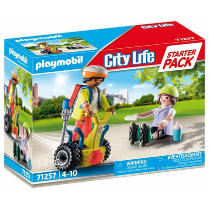 Playset Playmobil 71257 City Life 45 Piese - Jucarii si jocuri, Păpuși și figurine