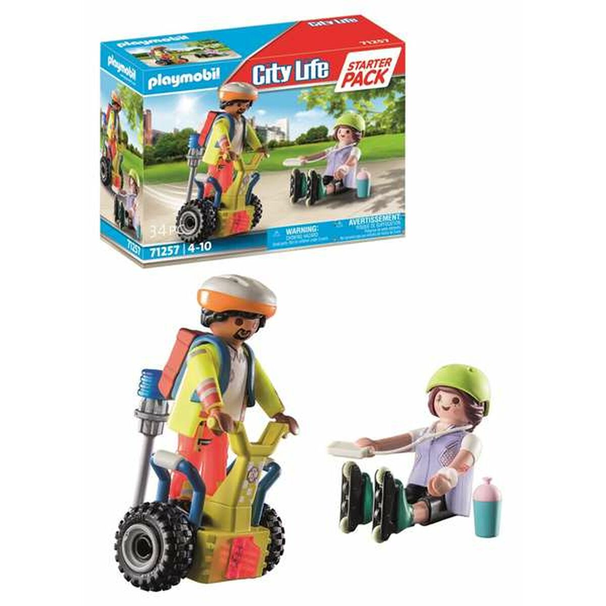 Playset Playmobil 71257 City Life 45 Piese - Jucarii si jocuri, Păpuși și figurine
