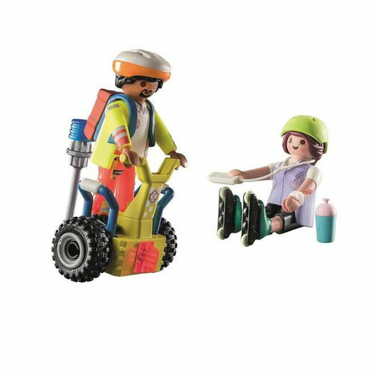 Playset Playmobil City Action - Supervisor with Segway 71257 34 Piese - Jucarii si jocuri, Păpuși și figurine