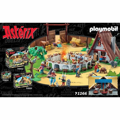 Playset Playmobil Astérix: Ordralfabetix Hut 71266 73 Piese - Jucarii si jocuri, Păpuși și figurine