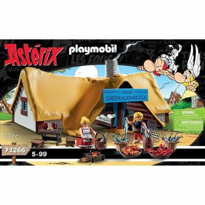 Playset Playmobil Astérix: Ordralfabetix Hut 71266 73 Piese - Jucarii si jocuri, Păpuși și figurine