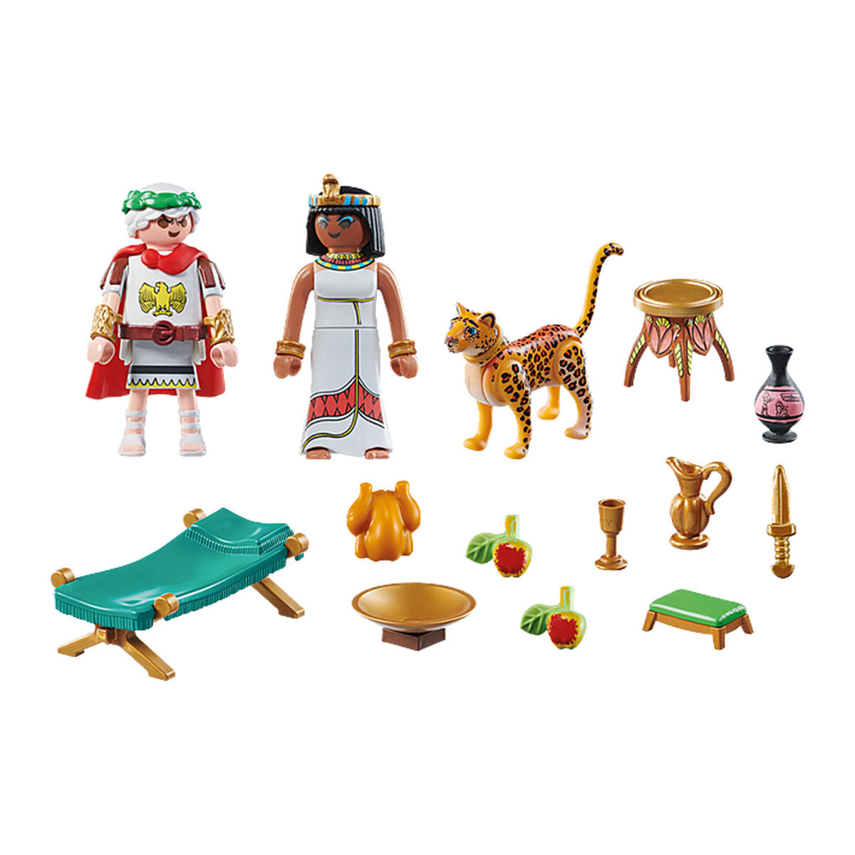 Playset Playmobil 71270 - Asterix: César and Cleopatra 28 Piese - Jucarii si jocuri, Păpuși și figurine