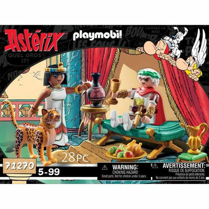Playset Playmobil 71270 - Asterix: César and Cleopatra 28 Piese - Jucarii si jocuri, Păpuși și figurine