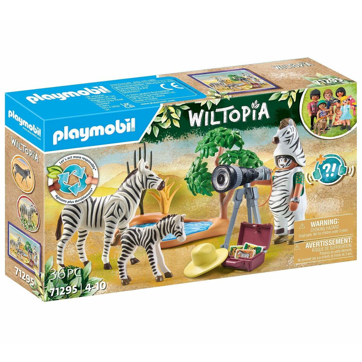Playset Playmobil 71295 36 Piese - Jucarii si jocuri, Păpuși și figurine