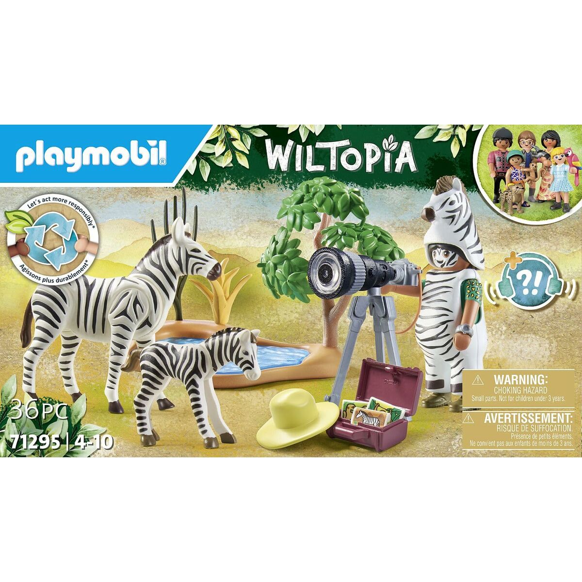 Playset Playmobil 71295 36 Piese - Jucarii si jocuri, Păpuși și figurine