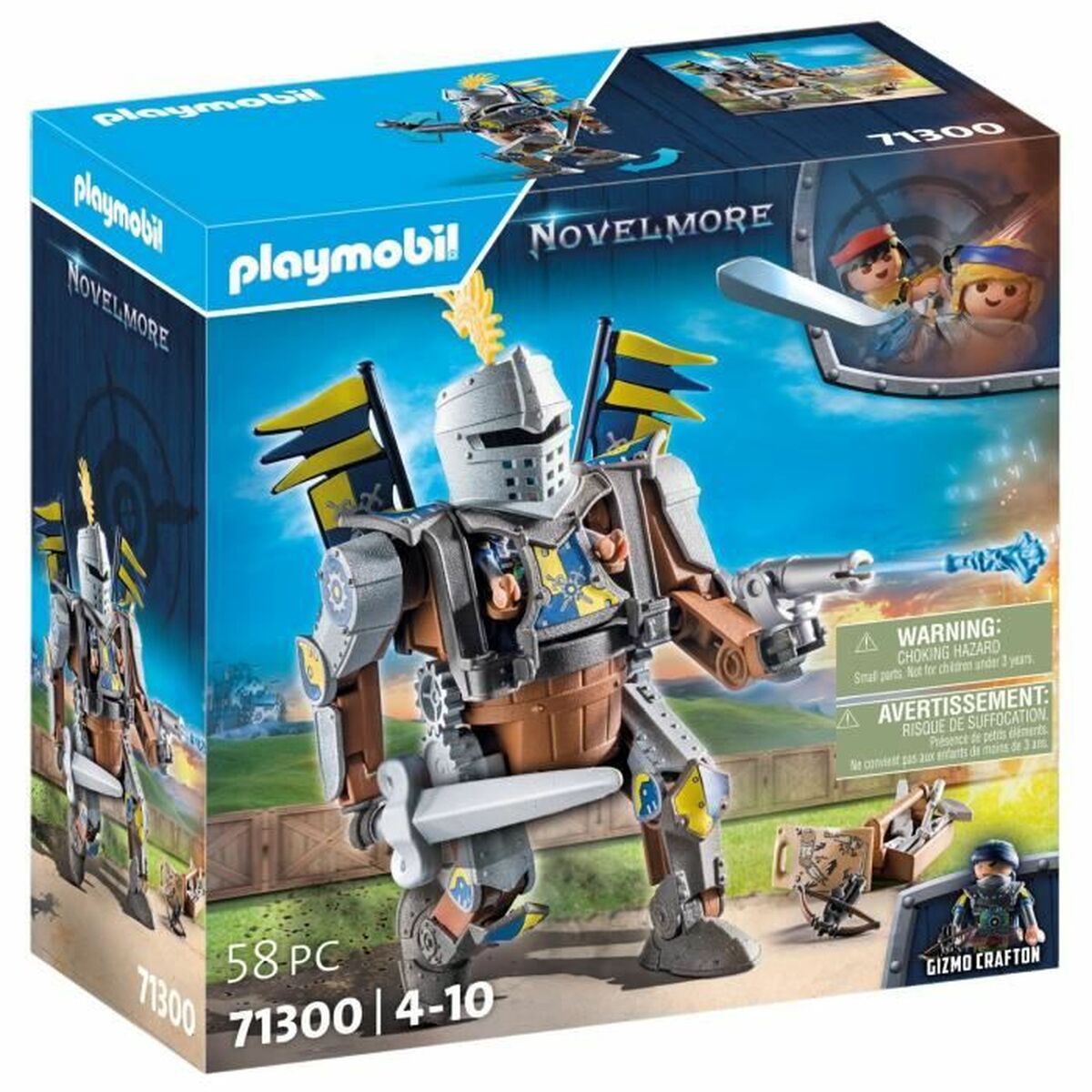 Playset Playmobil 71300 Novelmore 58 Piese - Jucarii si jocuri, Păpuși și figurine