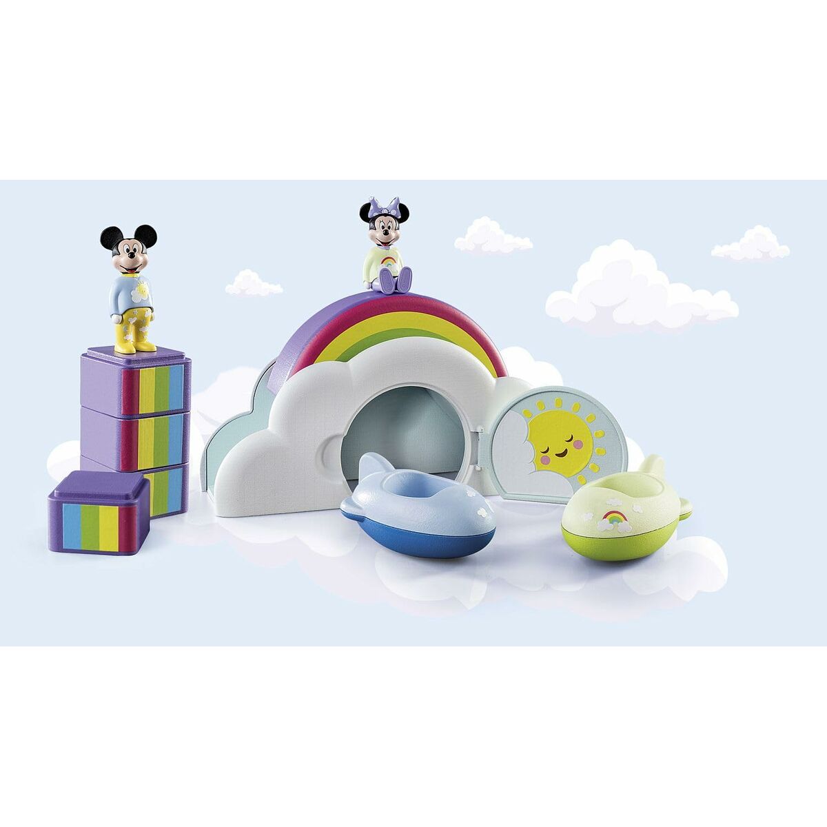 Playset Playmobil 71319 Mickey and Minnie 16 Piese - Jucarii si jocuri, Păpuși și figurine