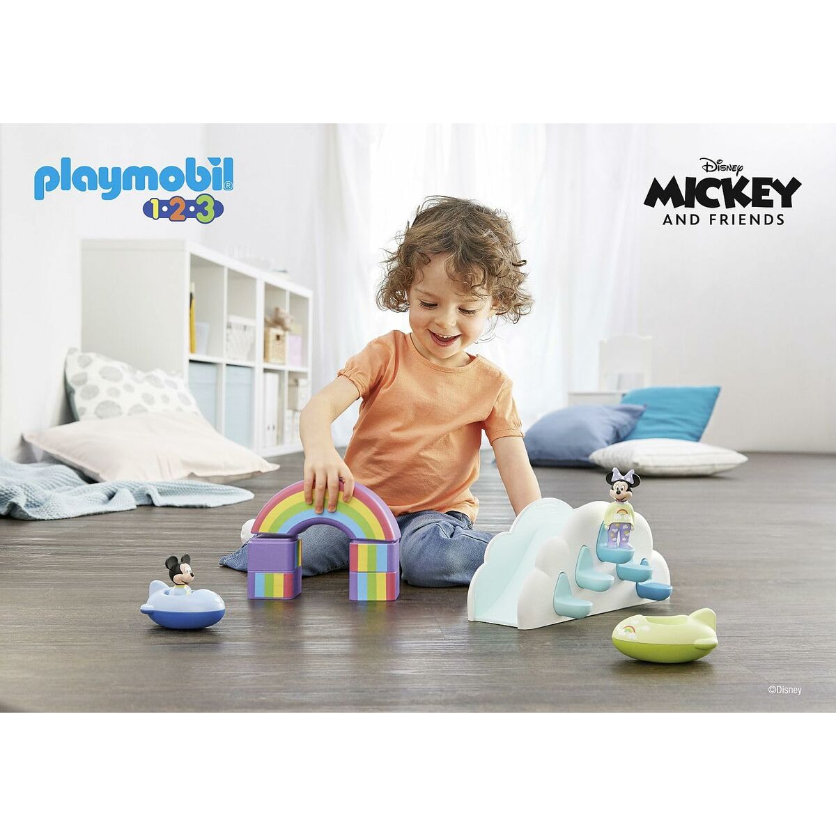 Playset Playmobil 71319 Mickey and Minnie 16 Piese - Jucarii si jocuri, Păpuși și figurine