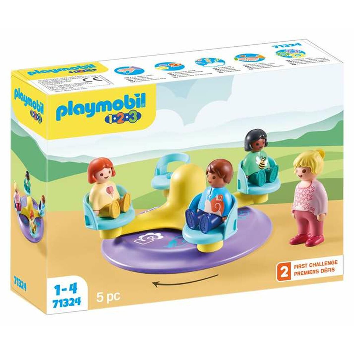 Playset Playmobil 71324 Carusel 5 Piese - Jucarii si jocuri, Păpuși și figurine