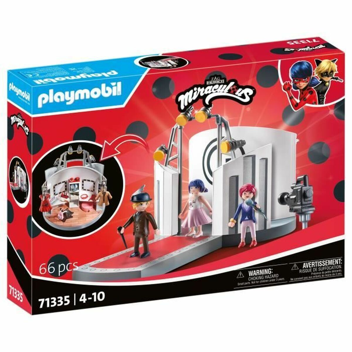 Playset Playmobil 71135 Miracolous - Jucarii si jocuri, Păpuși și figurine