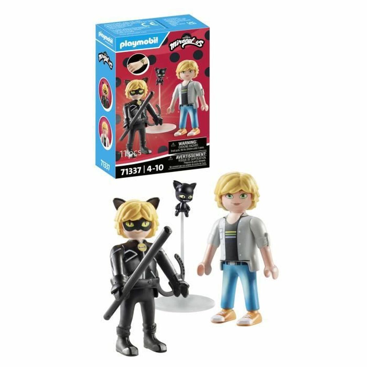 Playset Playmobil 71337 Miraculous 11 Piese - Jucarii si jocuri, Păpuși și figurine