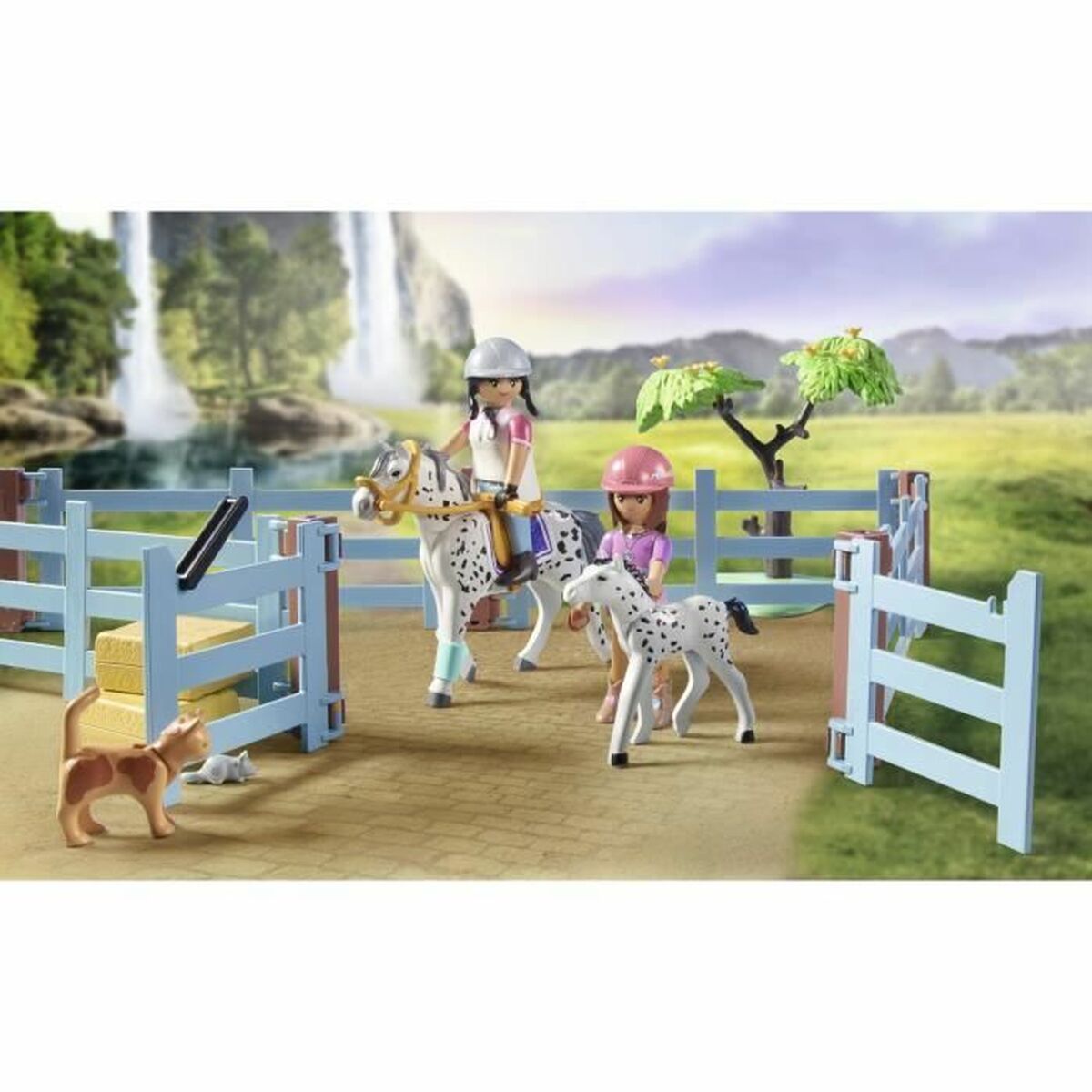 Playset Playmobil 71351 Horses of Waterfall - Jucarii si jocuri, Păpuși și figurine