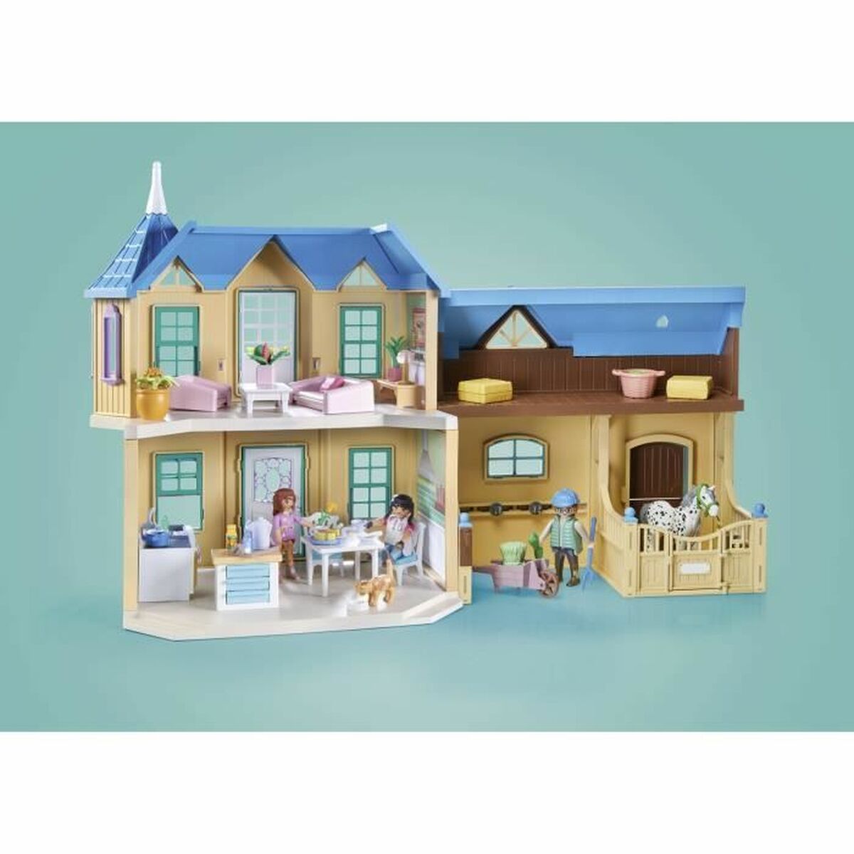 Playset Playmobil 71351 Horses of Waterfall - Jucarii si jocuri, Păpuși și figurine