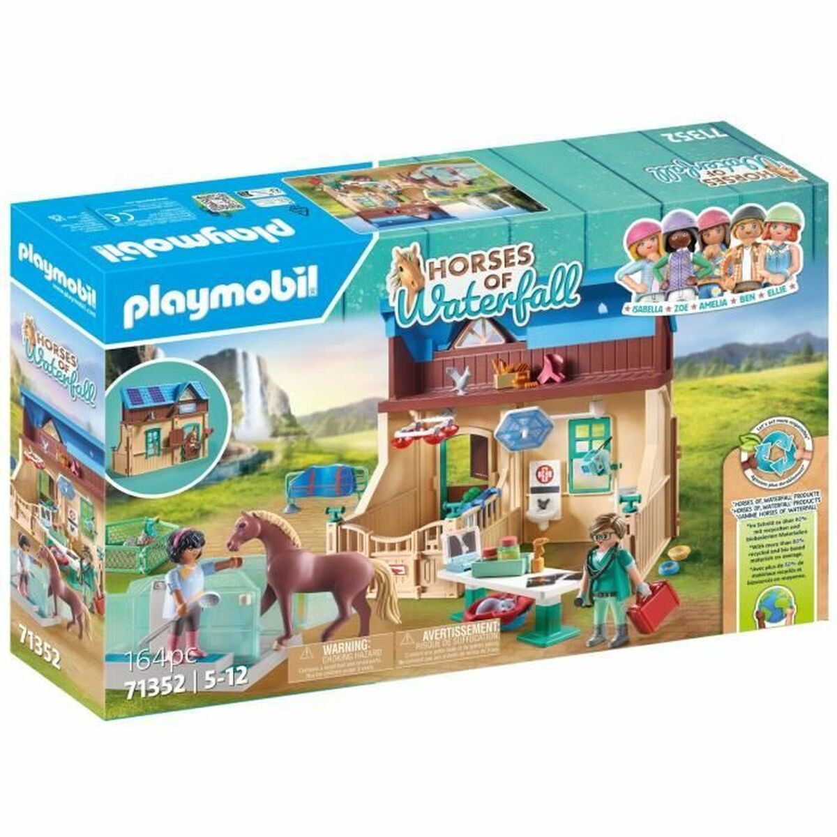 Playset Playmobil Horses of Waterfall 71352 - Jucarii si jocuri, Păpuși și figurine