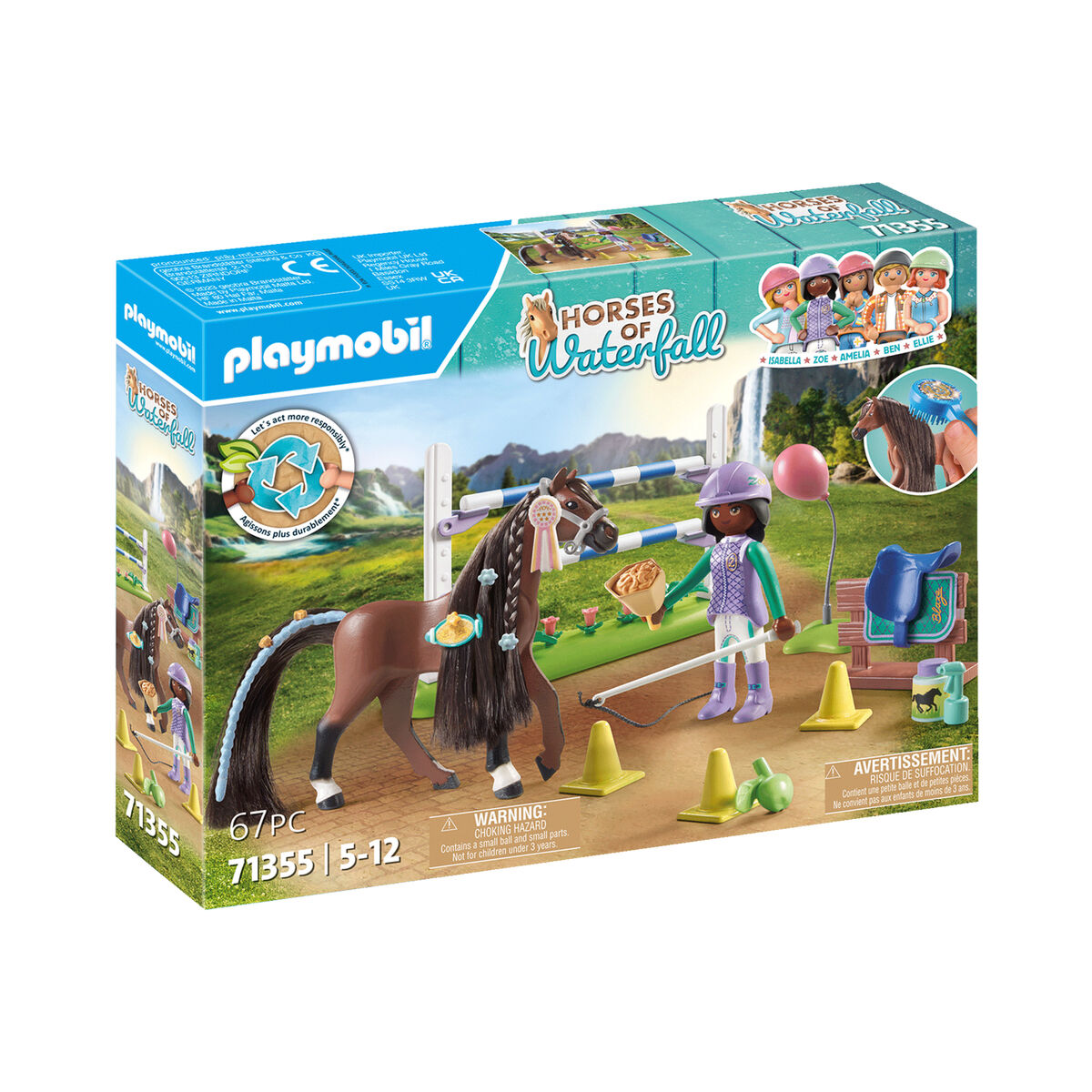 Playset Playmobil 71355 Horses of Waterfall - Jucarii si jocuri, Păpuși și figurine