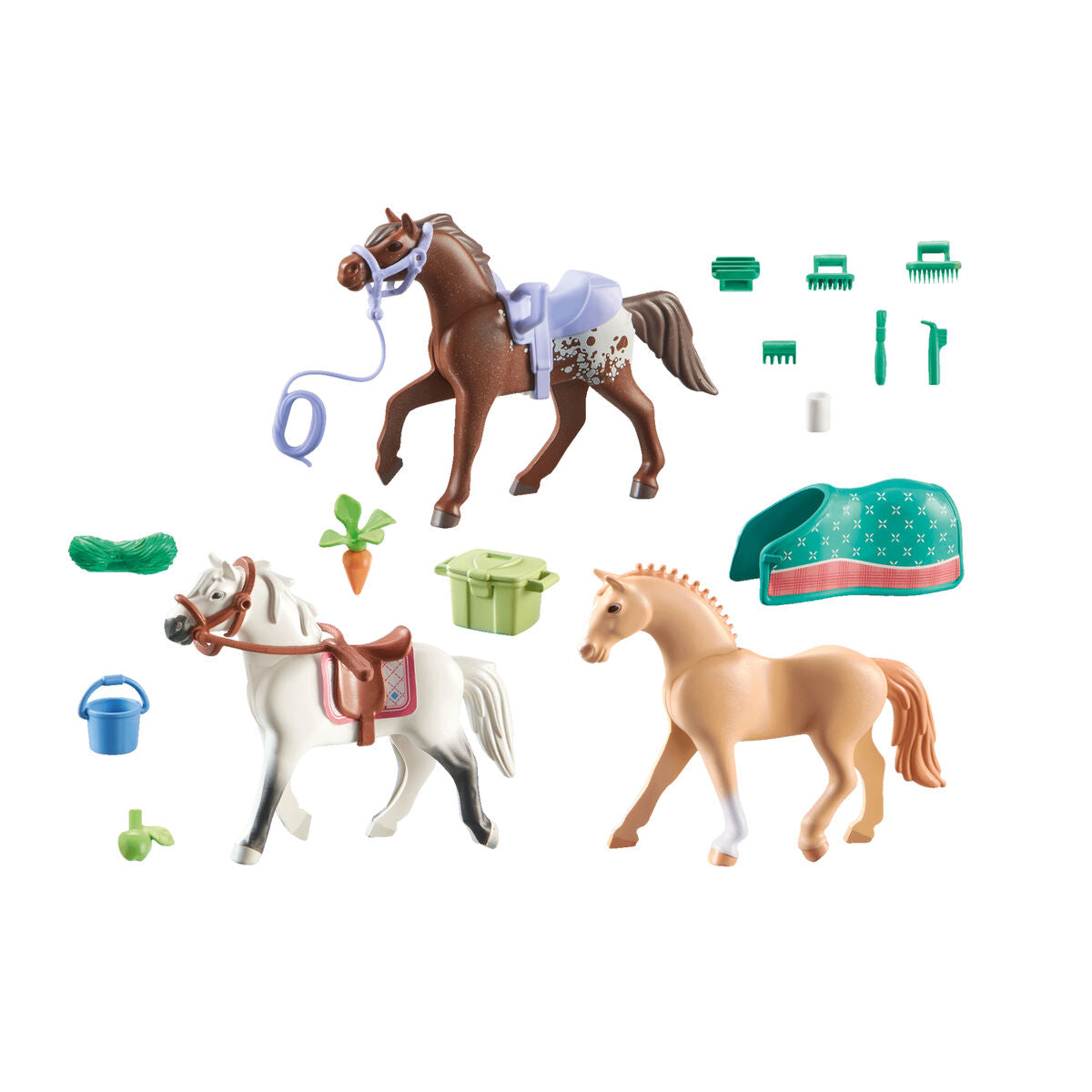 Playset Playmobil 71356 Horses of Waterfall 28 Piese - Jucarii si jocuri, Păpuși și figurine