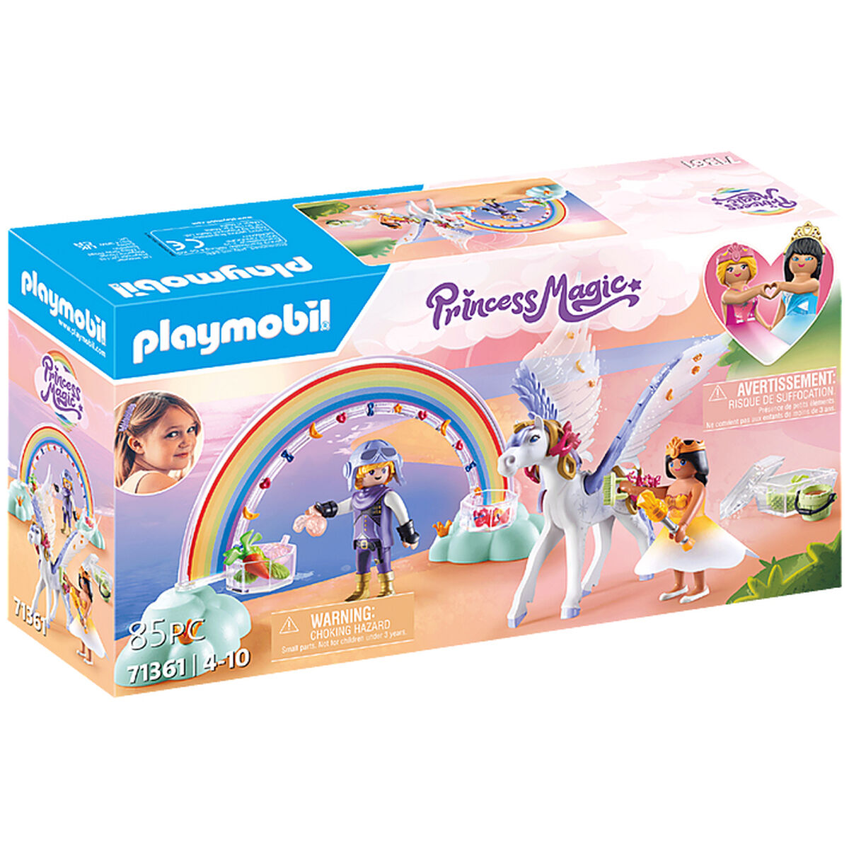 Playset Playmobil 71361 Princess Magic 85 Piese - Jucarii si jocuri, Păpuși și figurine