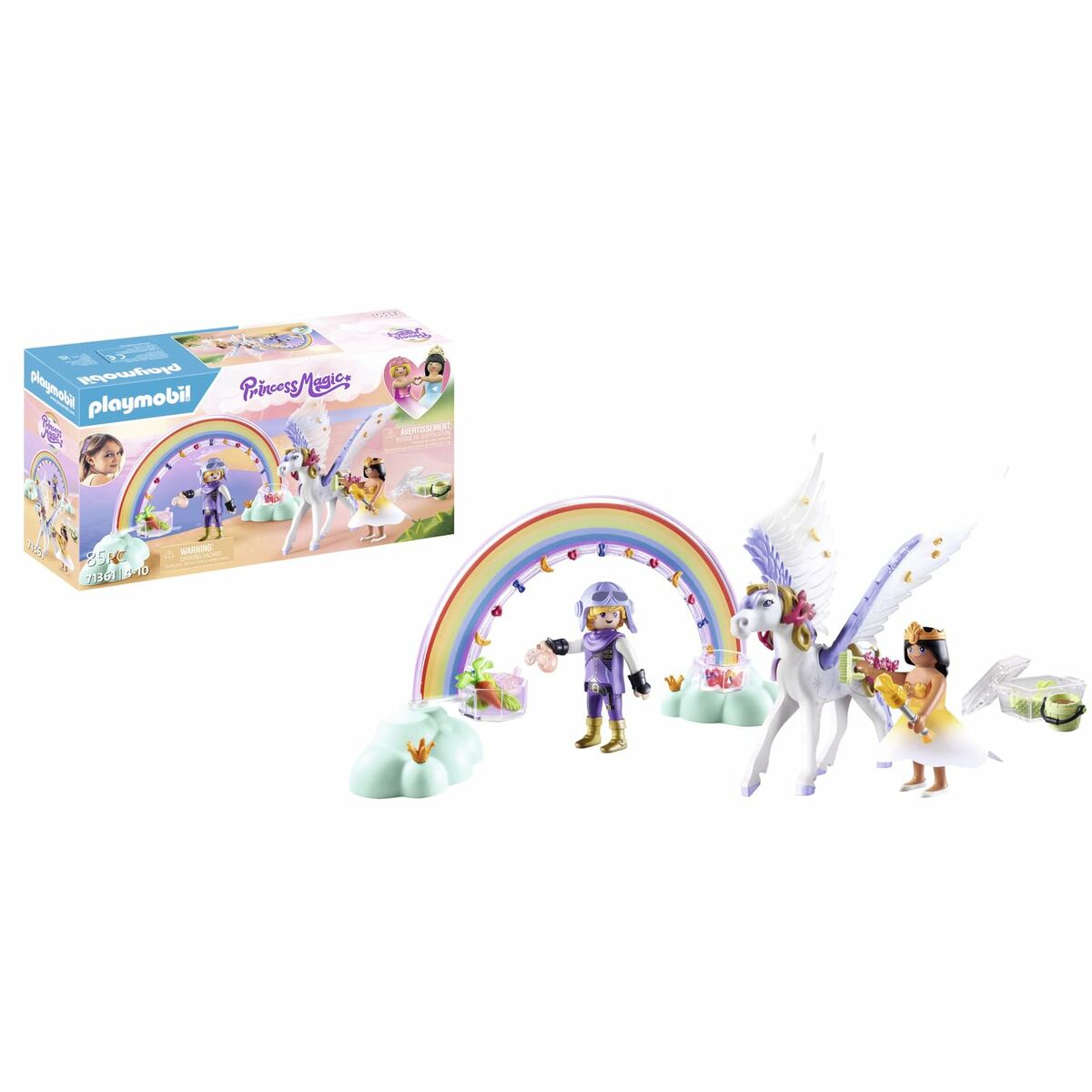 Playset Playmobil 71361 Princess Magic 85 Piese - Jucarii si jocuri, Păpuși și figurine
