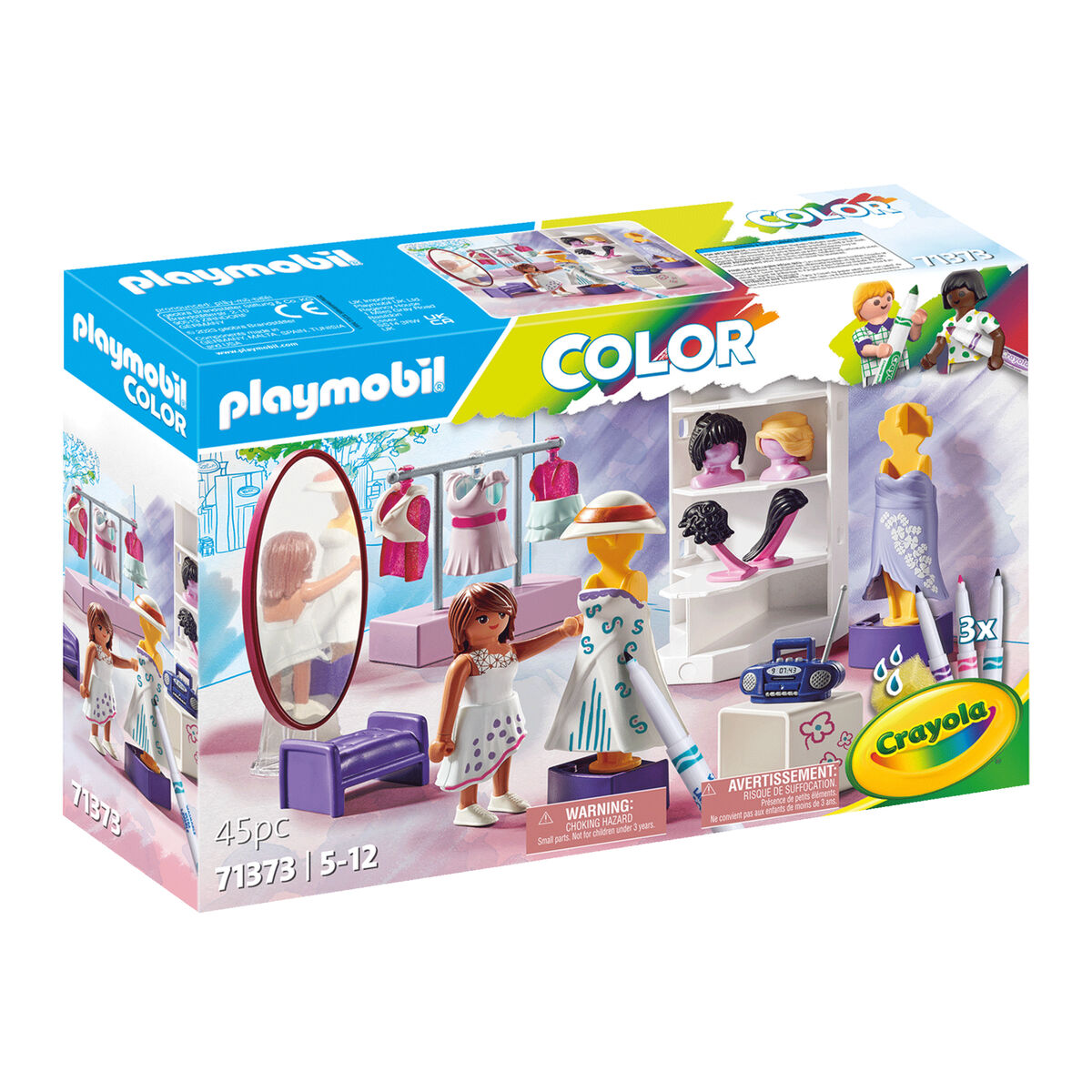 Playset Playmobil 71373 Color 45 Piese - Jucarii si jocuri, Păpuși și figurine